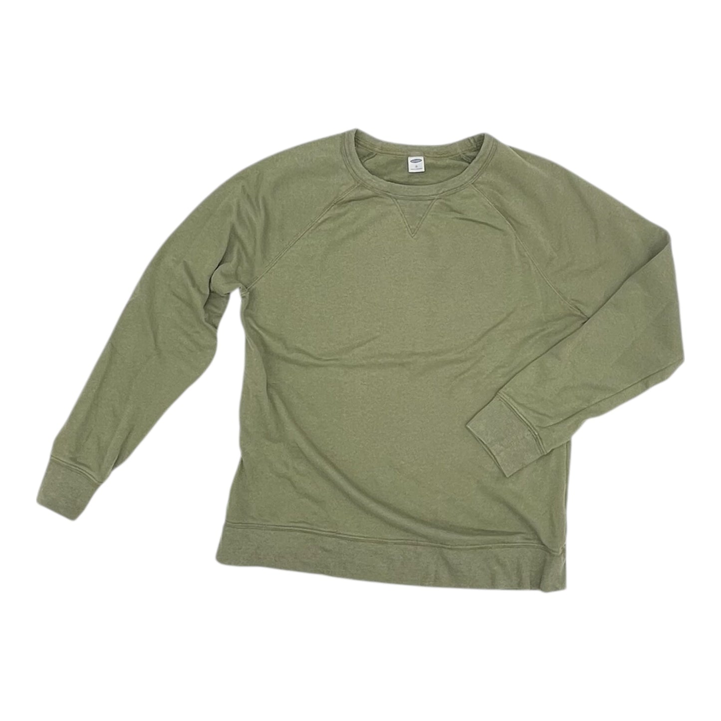 Sweatshirt Crewneck By Old Navy In Green, Size:M
