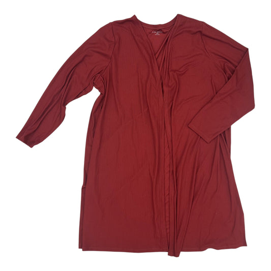 Cardigan By Lane Bryant In Red, Size:3X