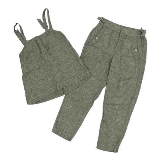 Pants Set 2Pc By Athleta In Green, Size:Xs