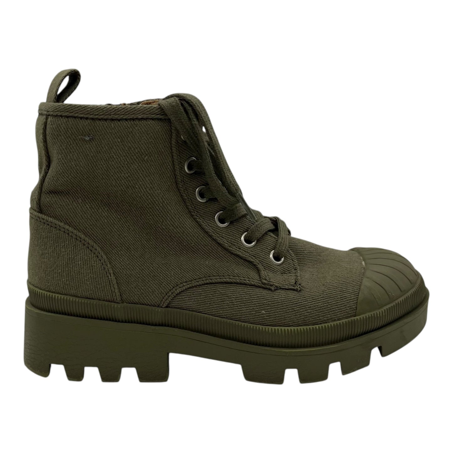 Boots Ankle Flats By Universal Thread In Green, Size:6