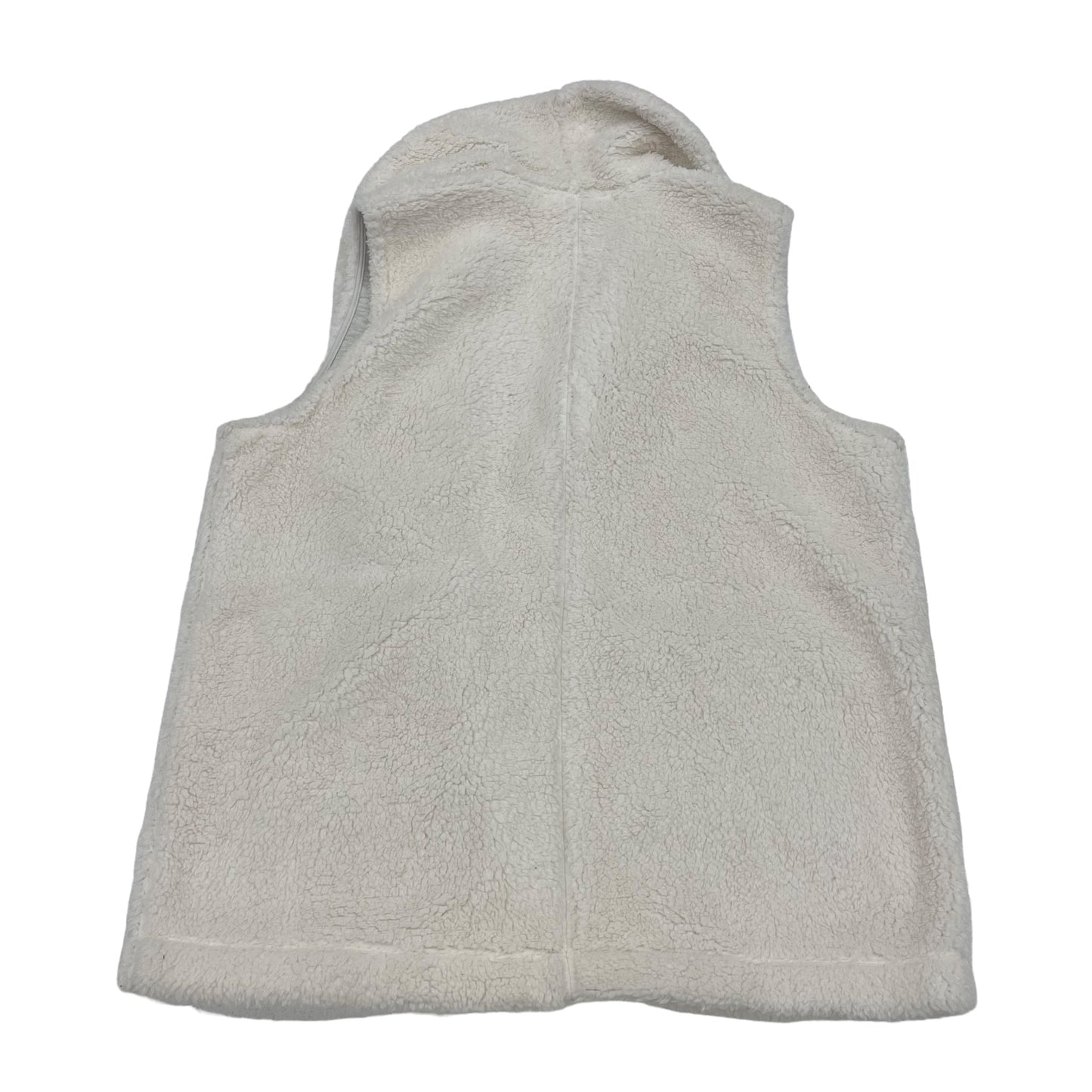 CREAM VEST FLEECE by LOFT Size:S