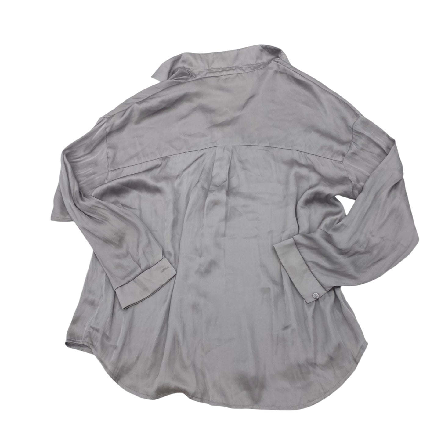 GREY BLOUSE LS by LUSH Size:L