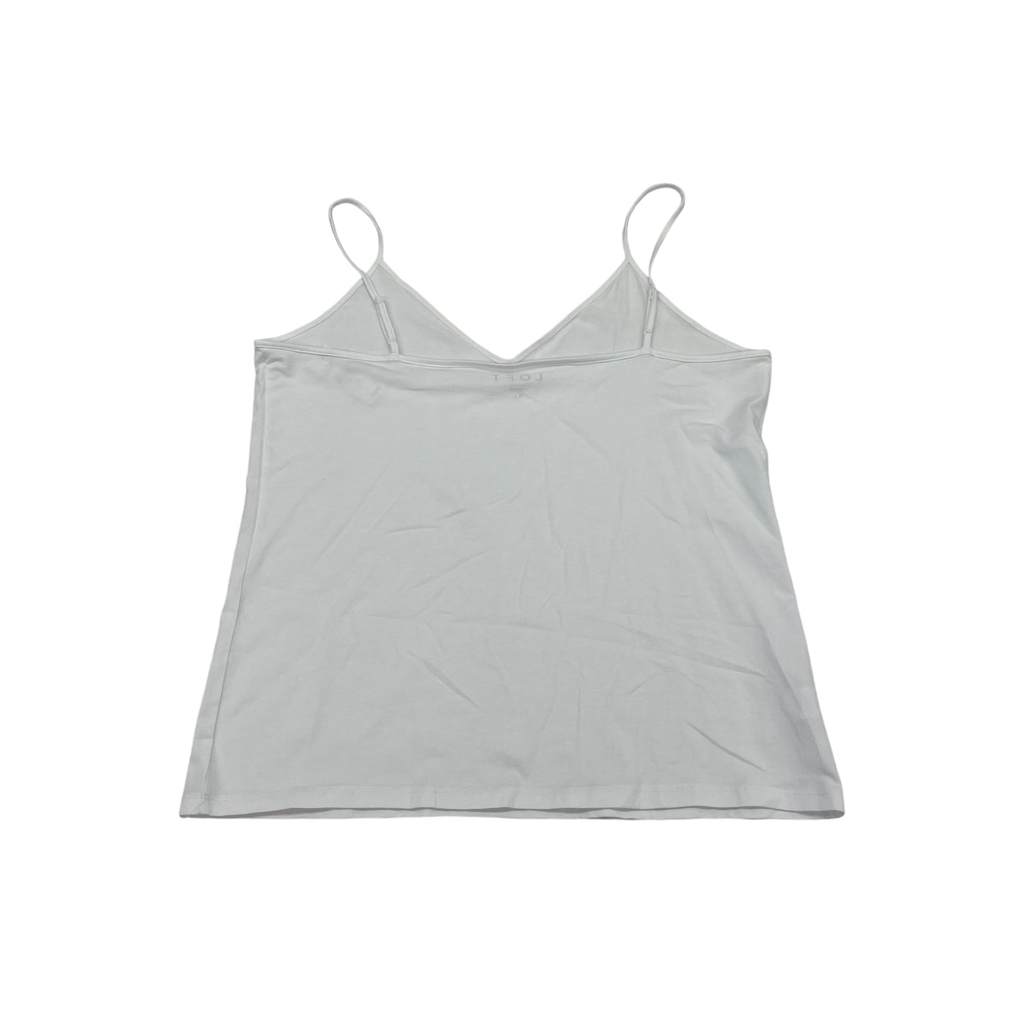 Tank Top By Loft In White, Size:Xl