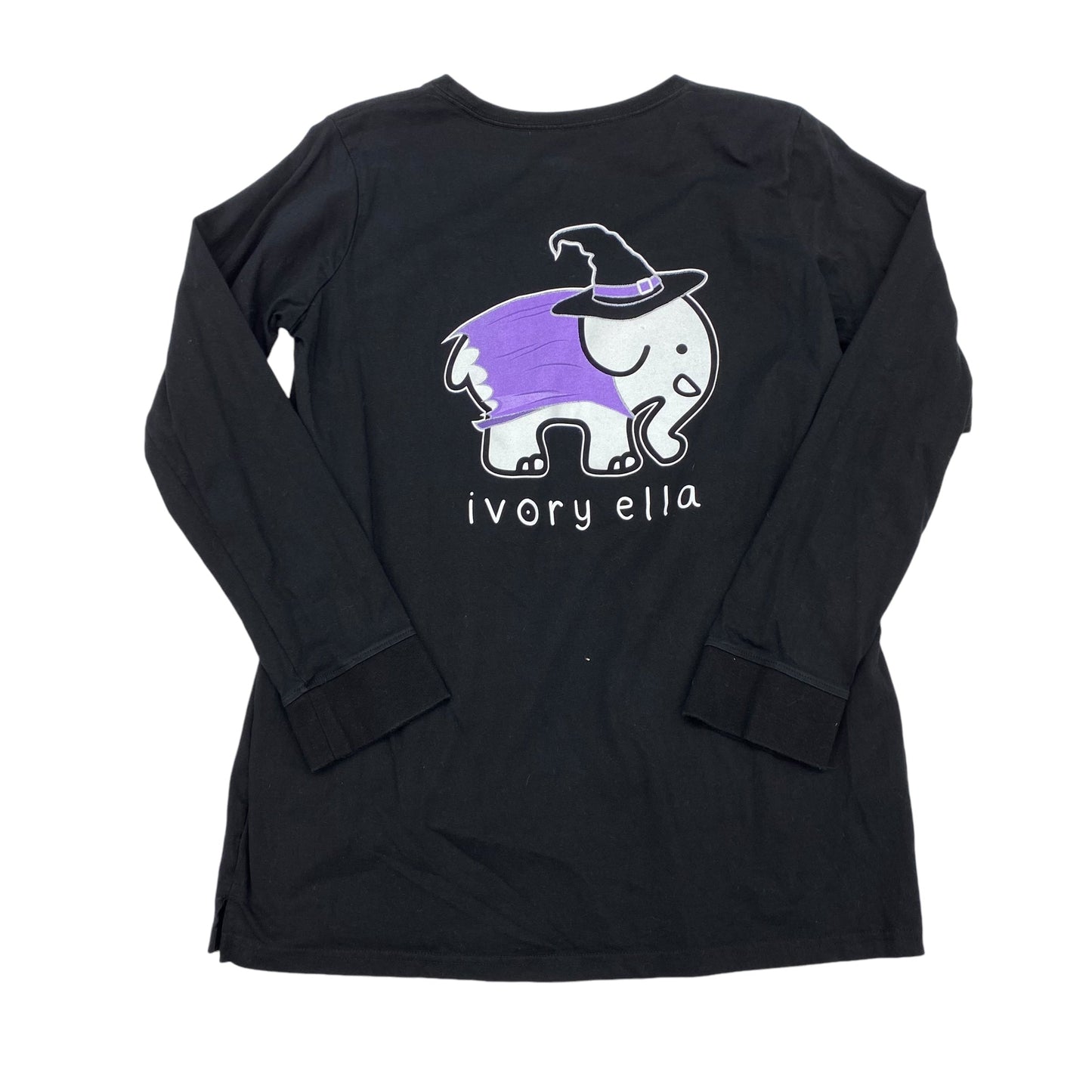 Top Ls By Ivory Ella In Black, Size:Xl