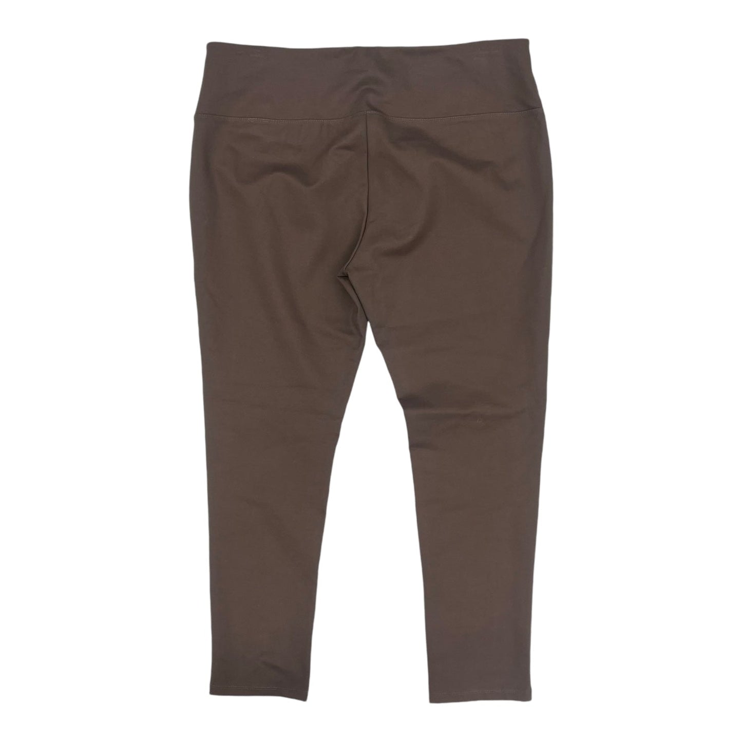 Pants Leggings By Clothes Mentor In Brown, Size:1X