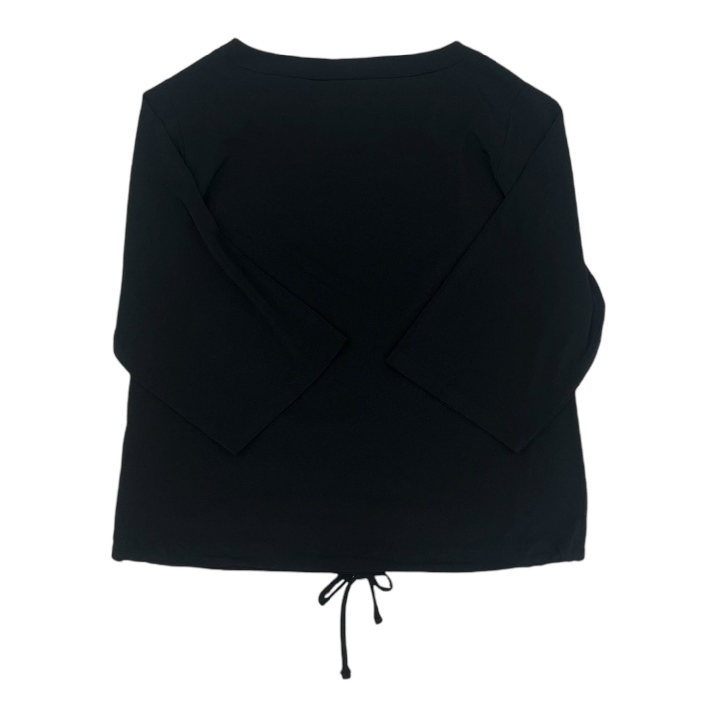 Top 3/4 Sleeve By Worthington In Black, Size:S