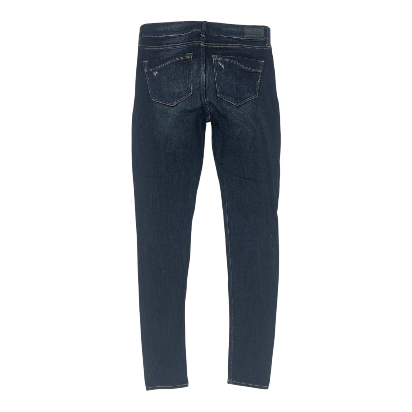 Jeans Jeggings By Express In Blue Denim, Size:6L