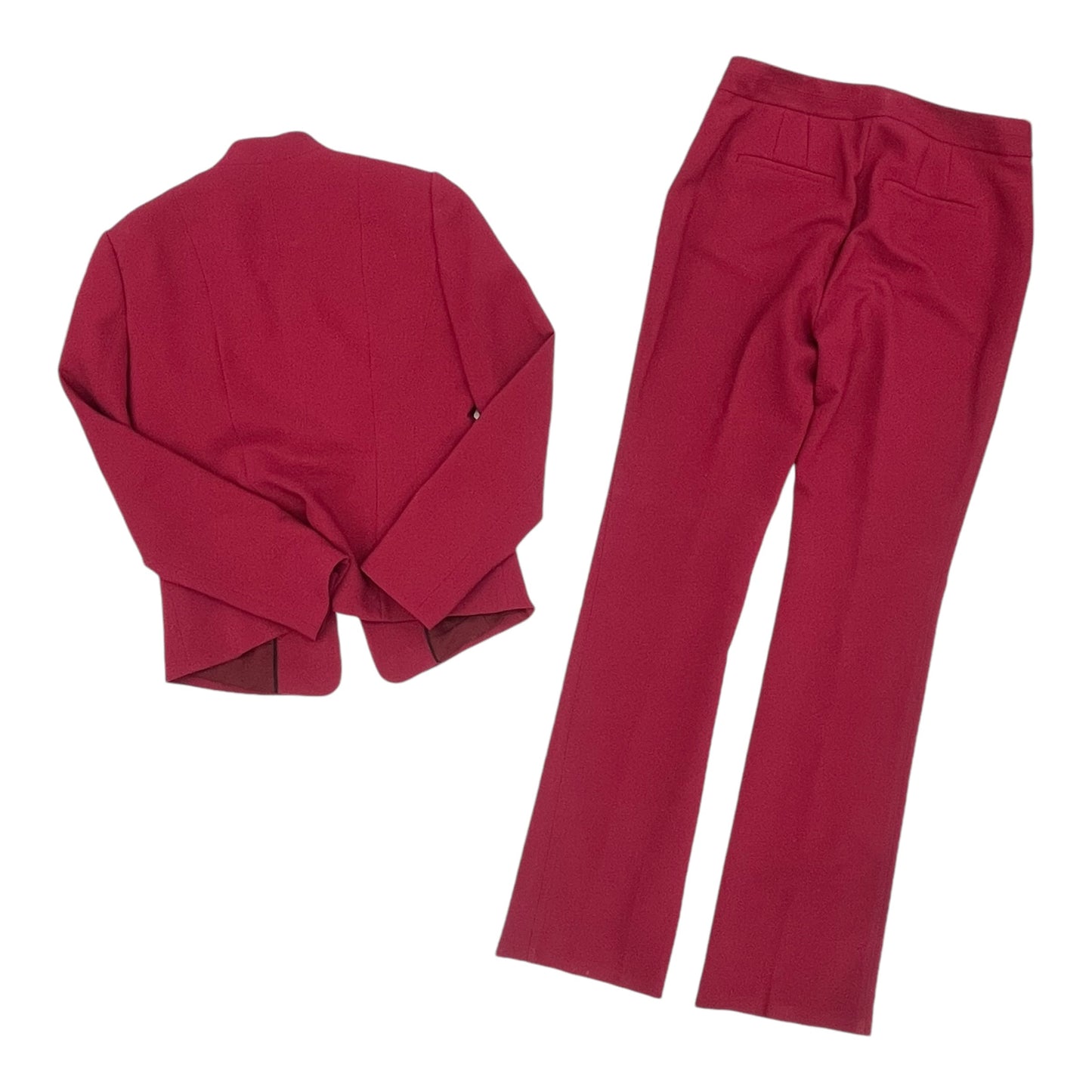 Pants Suit 2Pc By White House Black Market In Red, Size:M