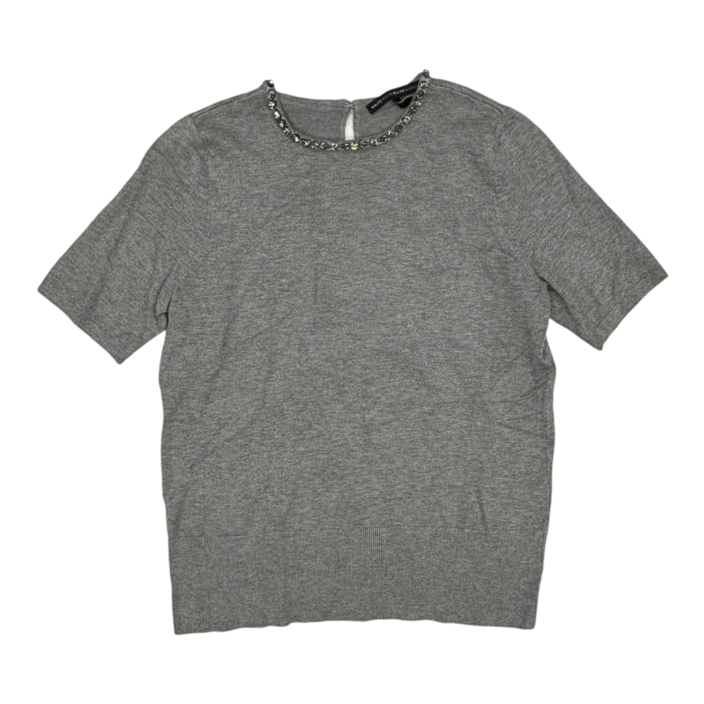 Sweater Ss By White House Black Market In Grey, Size:Xlp