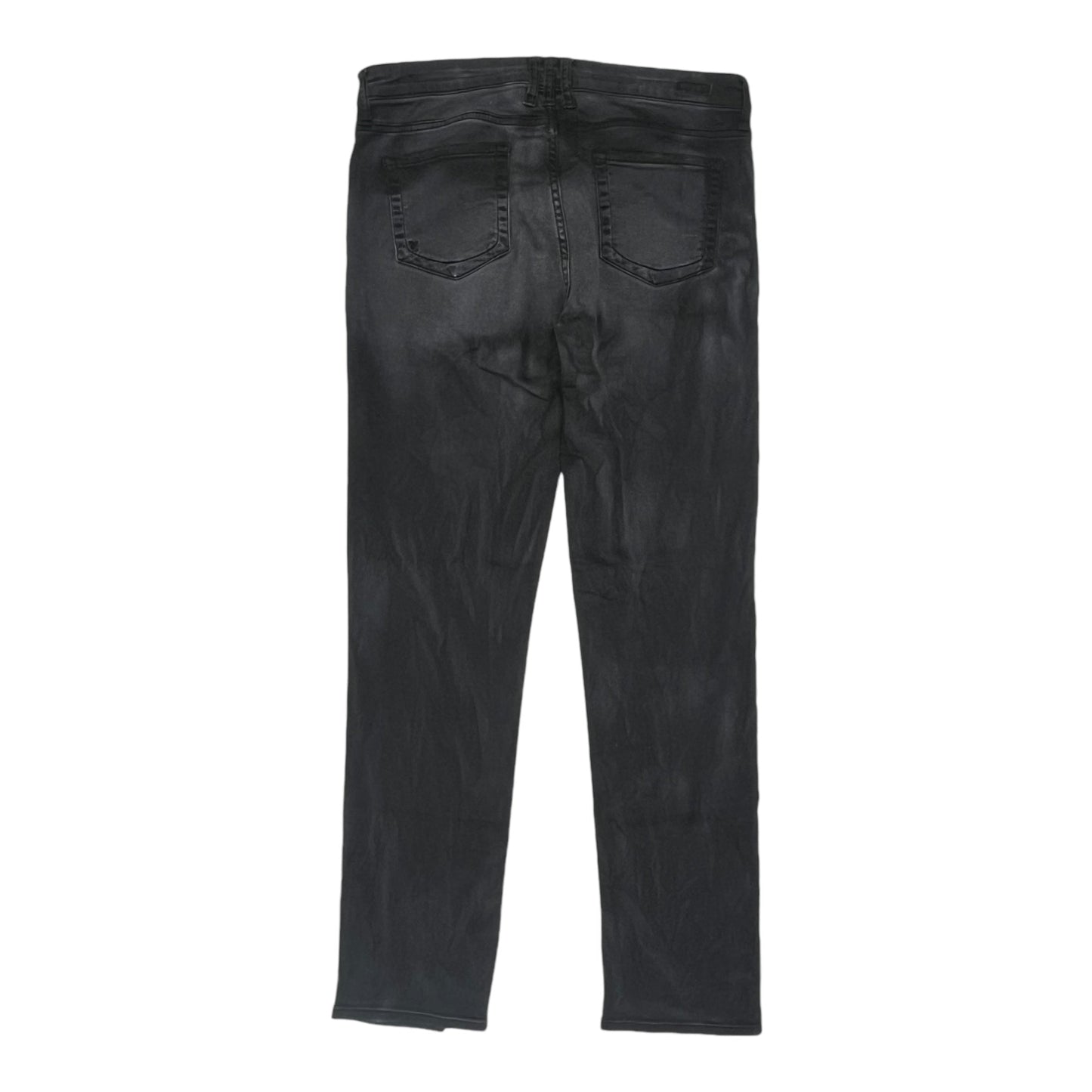 Jeans Boyfriend By Kut In Black Denim, Size:10