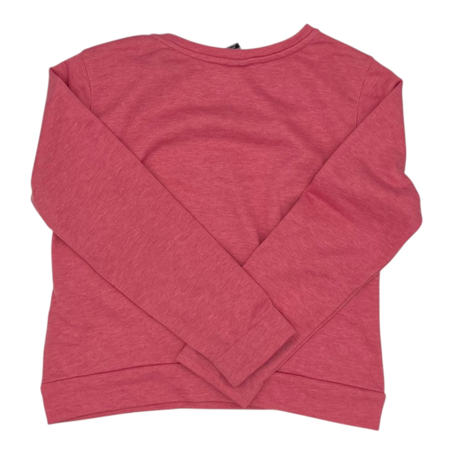 Athletic Top Ls Crewneck By Nike Apparel In Pink, Size:Xl