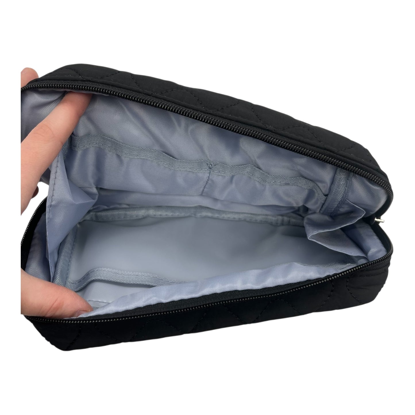 Makeup Bag By Clothes Mentor In Black, Size:Large
