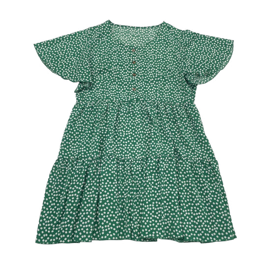 GREEN SHEIN DRESS CASUAL SHORT, Size 3X