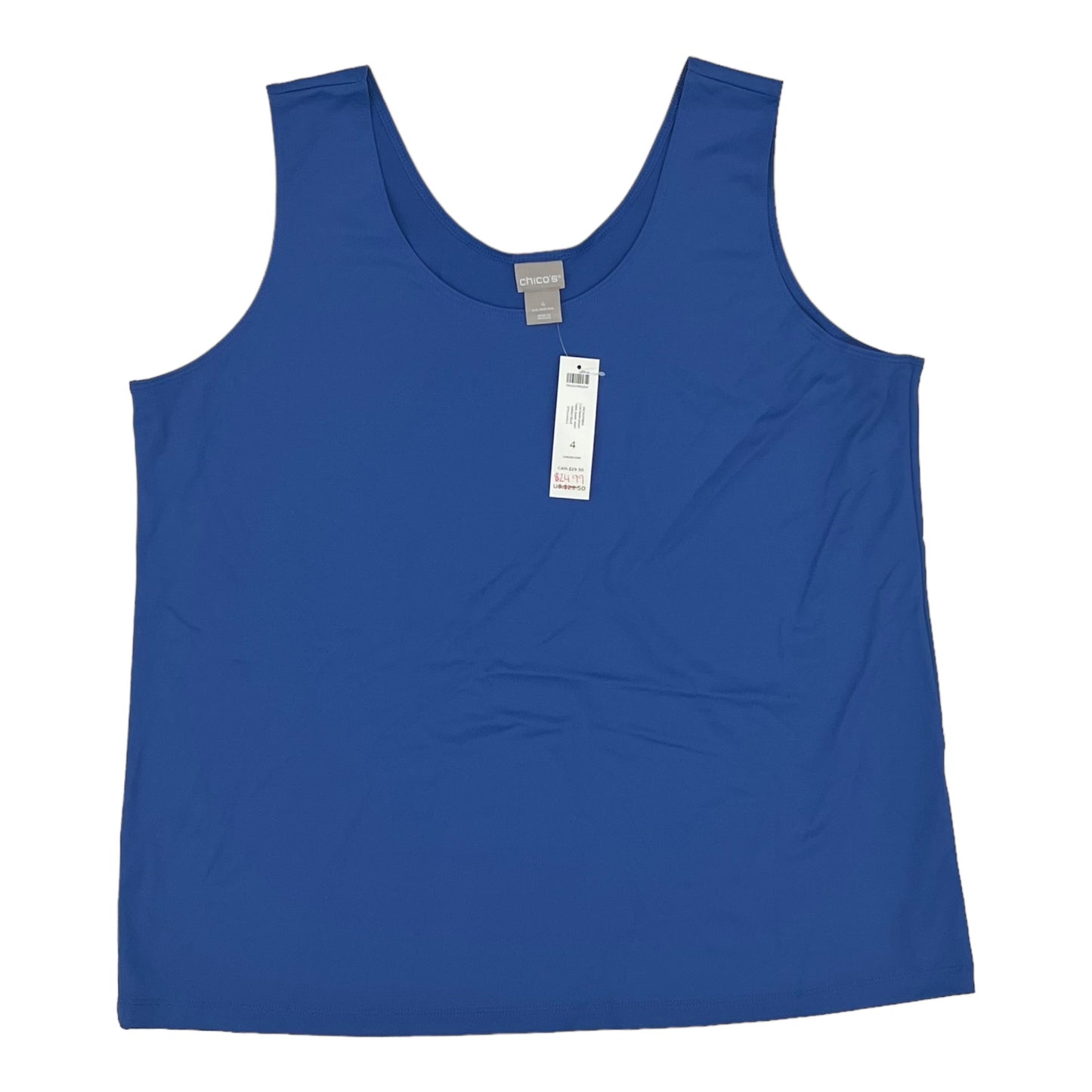 BLUE CHICOS TANK TOP, Size 2X