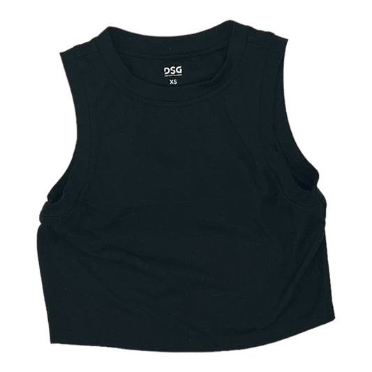 BLACK ATHLETIC TANK TOP by DSG OUTERWEAR Size:XS