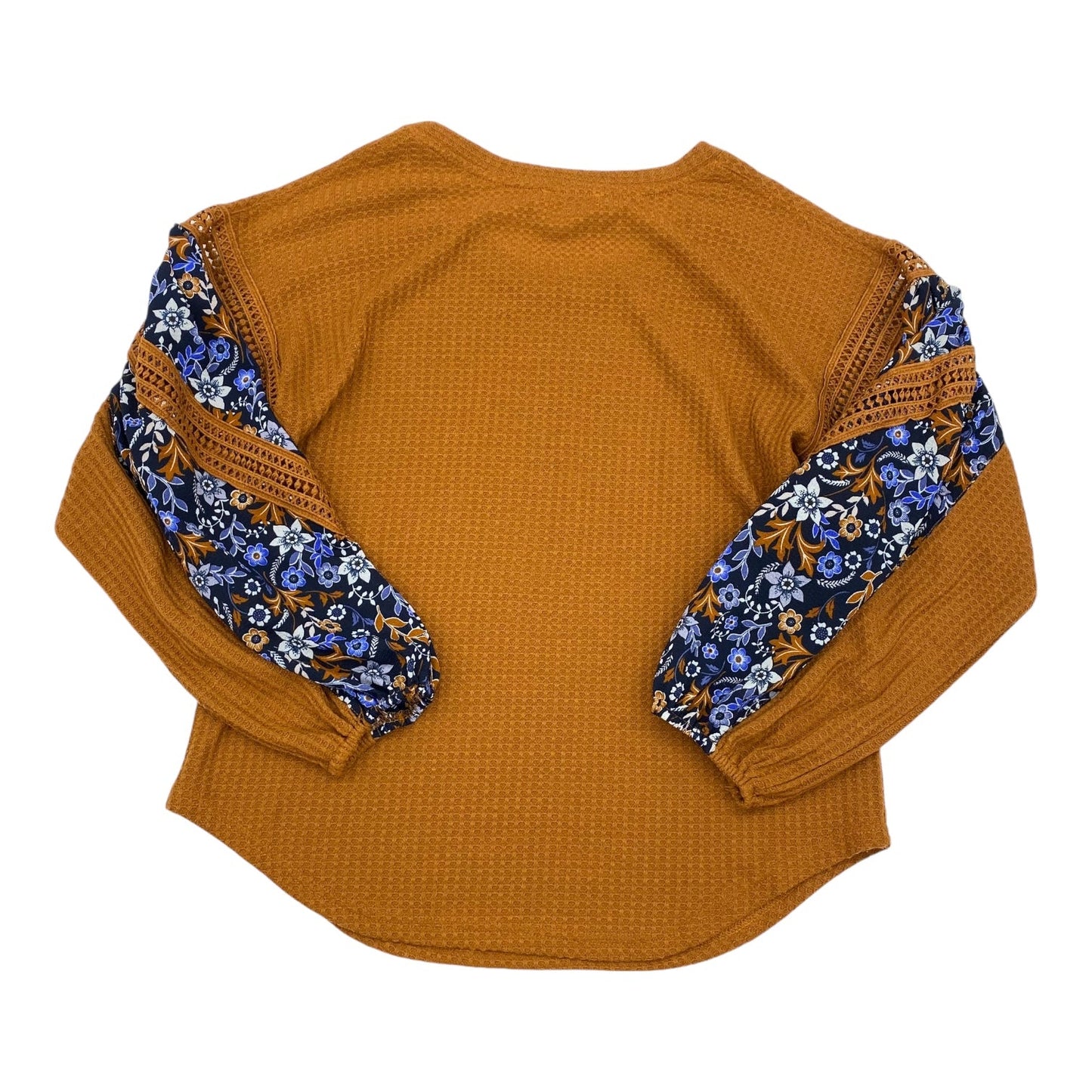 Top Ls By La Miel In Orange, Size:M