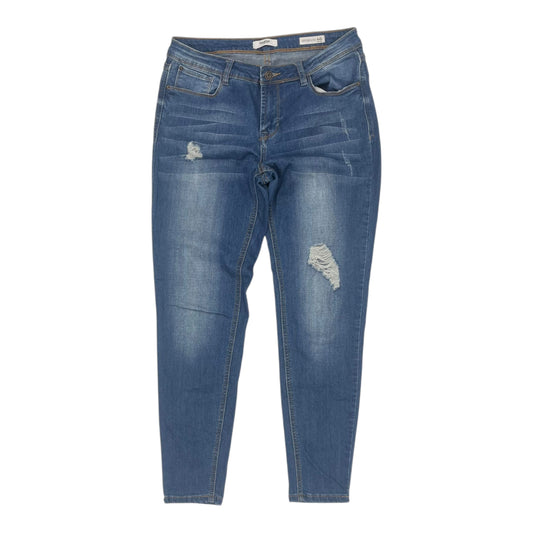 Jeans Skinny By Kensie In Blue Denim, Size:6