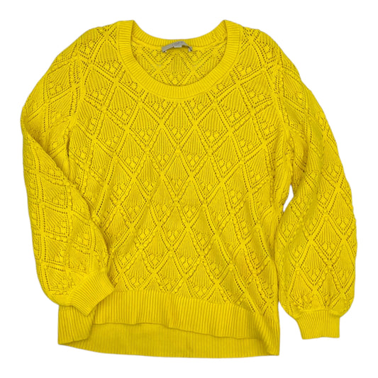 Sweater By Loft In Yellow, Size:Xl