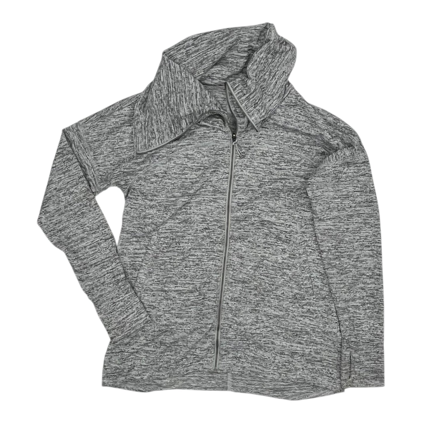 Sweatshirt Collar By Athleta In Grey, Size:M