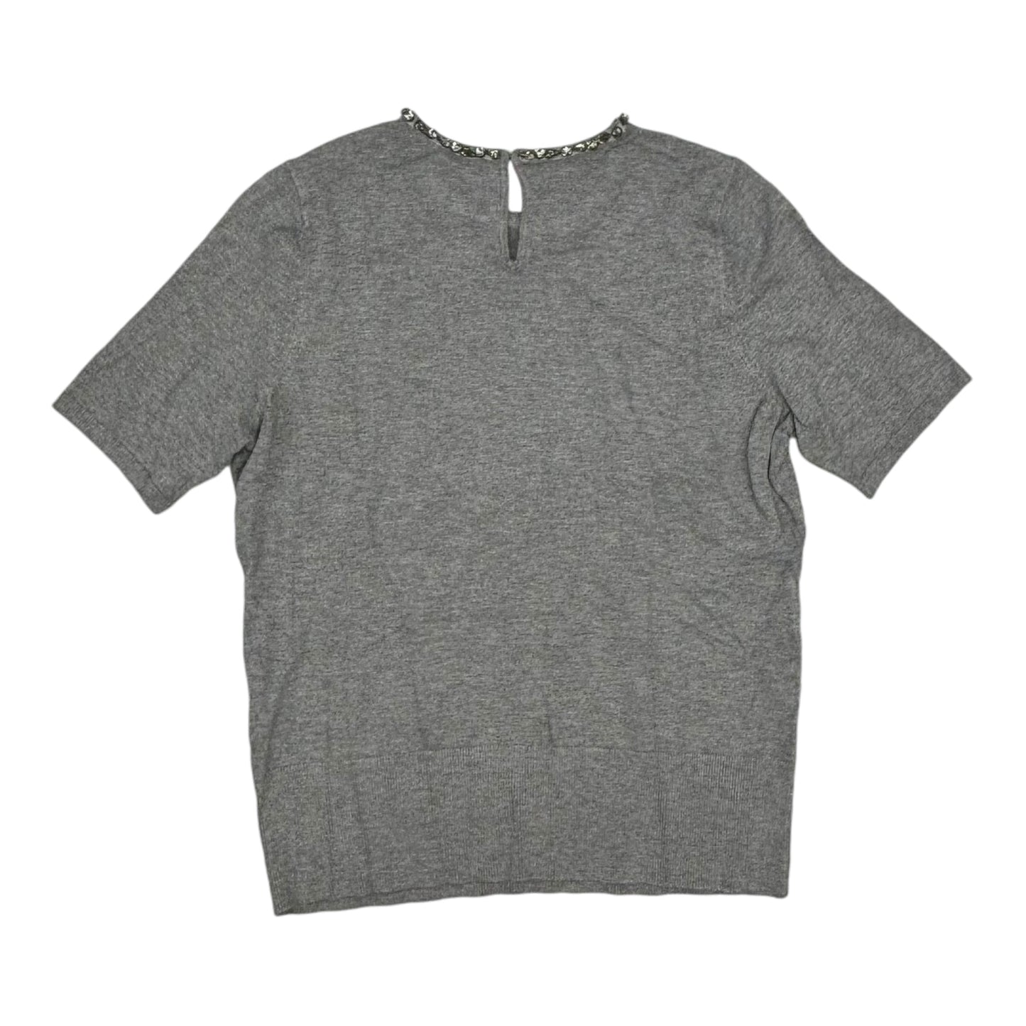 Sweater Ss By White House Black Market In Grey, Size:Xlp