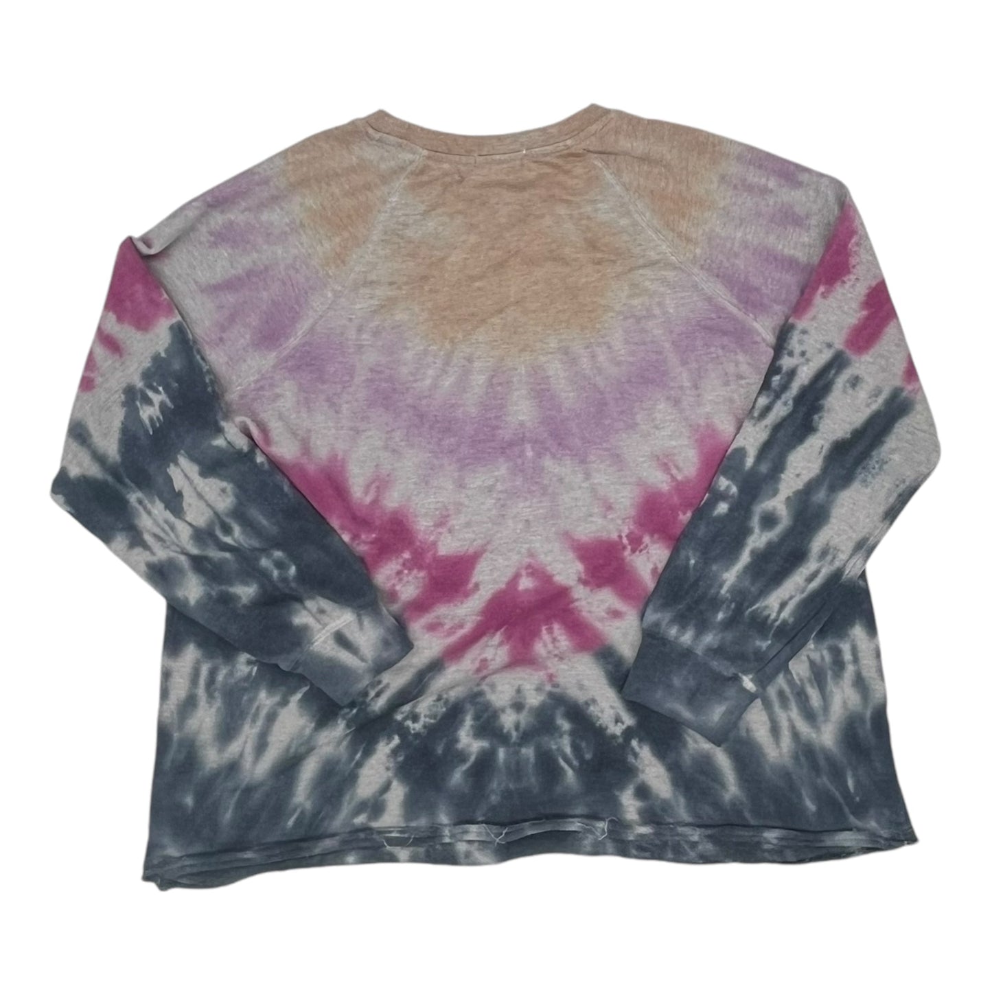 Sweatshirt Crewneck By Maurices In Tie Dye Print, Size:1X