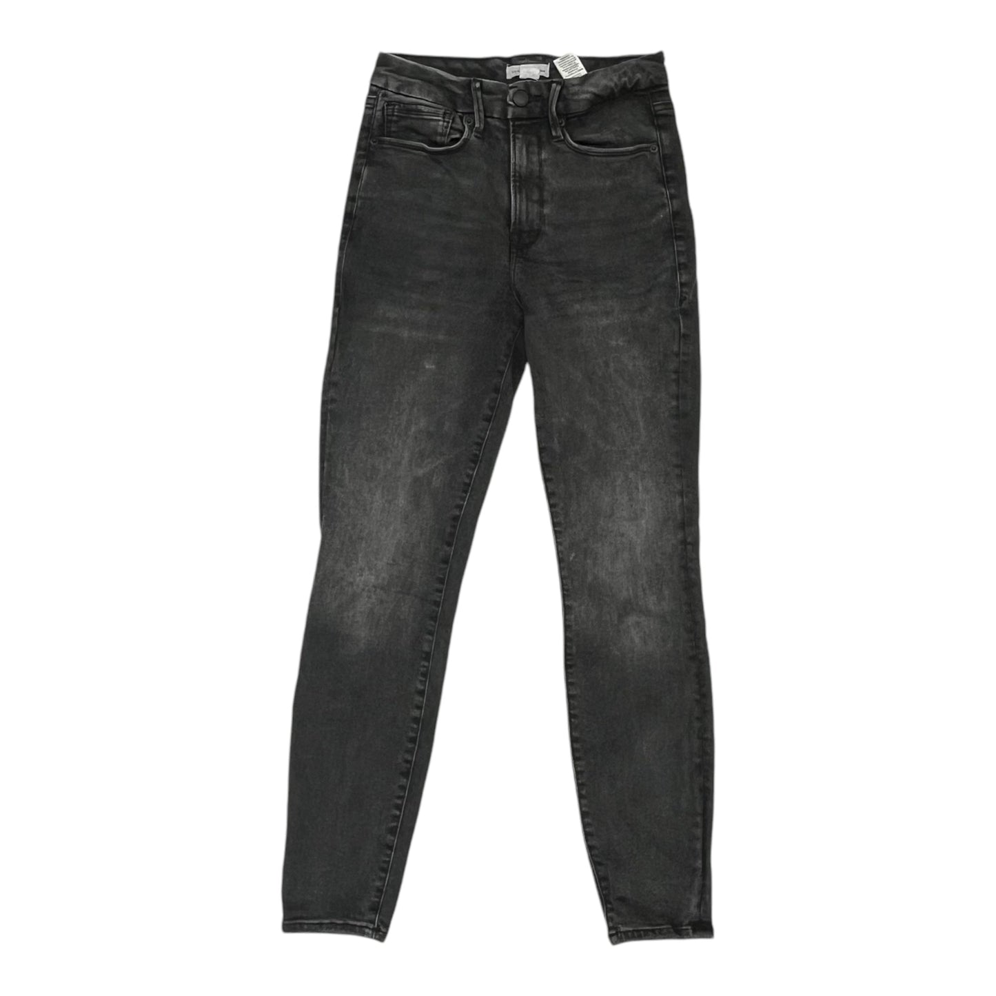 Jeans Skinny By Good American In Black Denim, Size:0