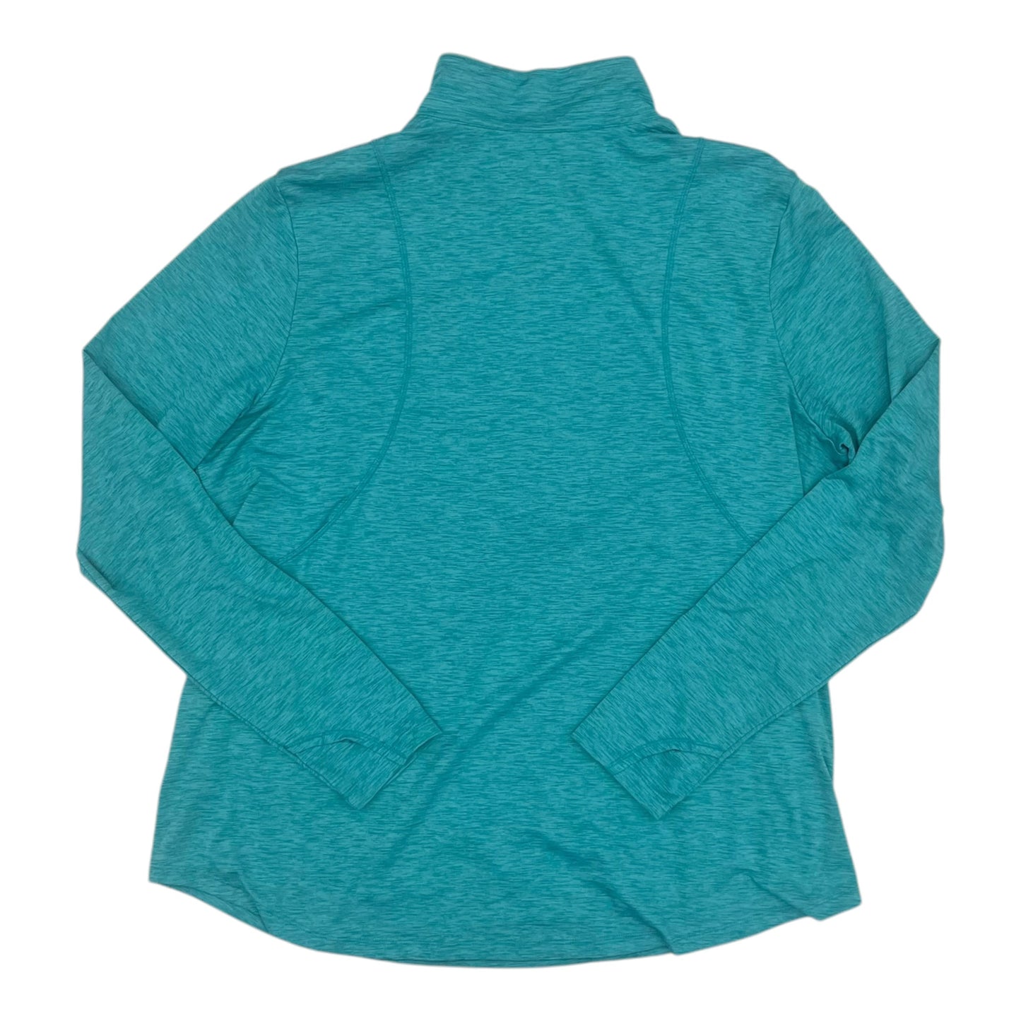 Athletic Top Ls Collar By Avia In Teal, Size:Xxl