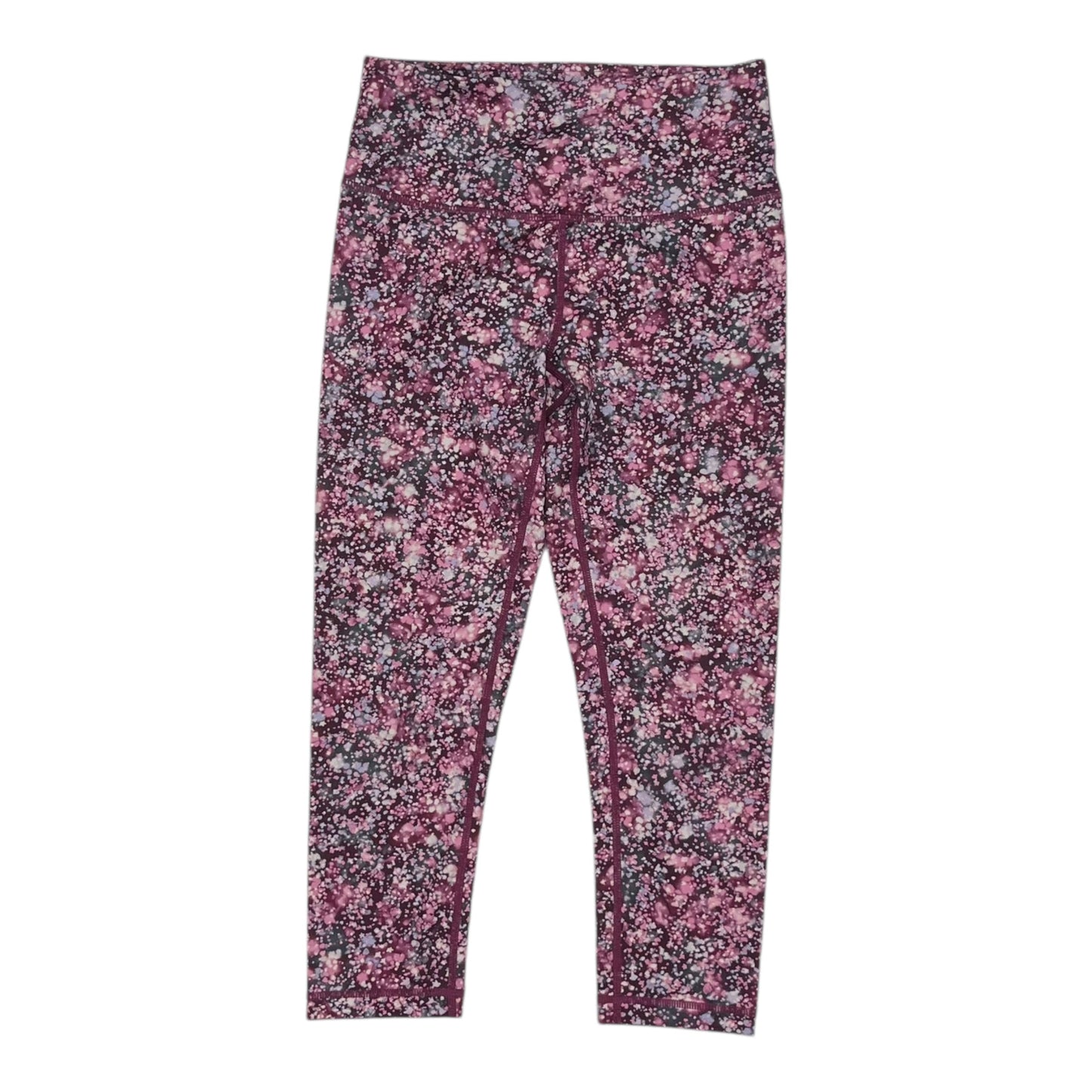 Athletic Leggings Capris By Zella In Purple, Size:S