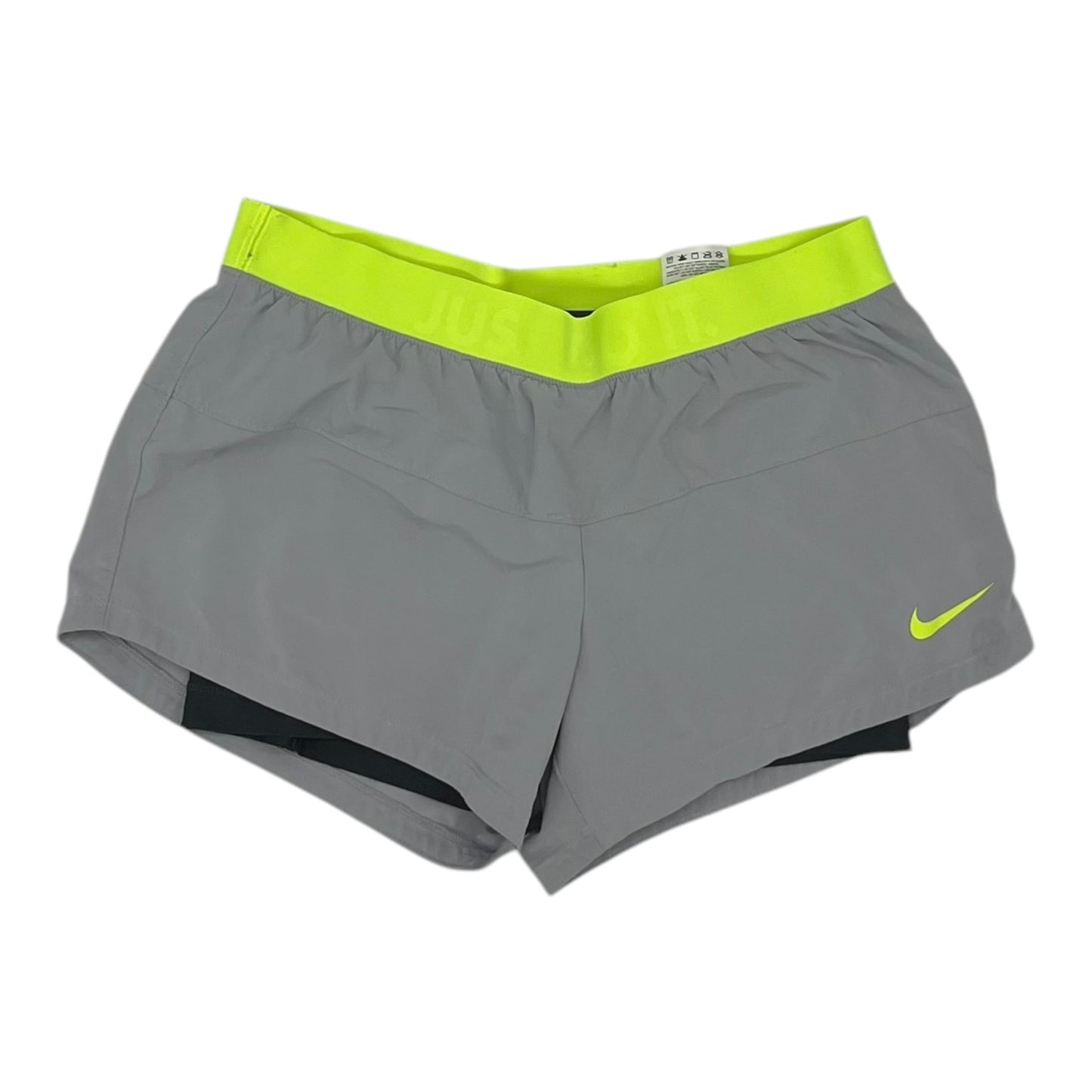 Athletic Shorts By Nike In Grey, Size:M