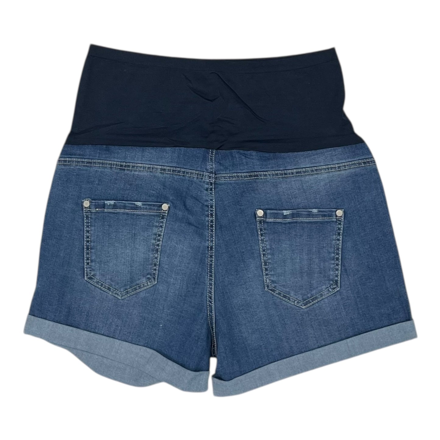 Mat Shorts By Time And Tru In Blue Denim, Size:L
