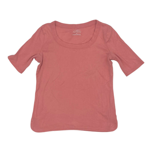 Top Ss Basic By Talbots In Pink, Size:Xs