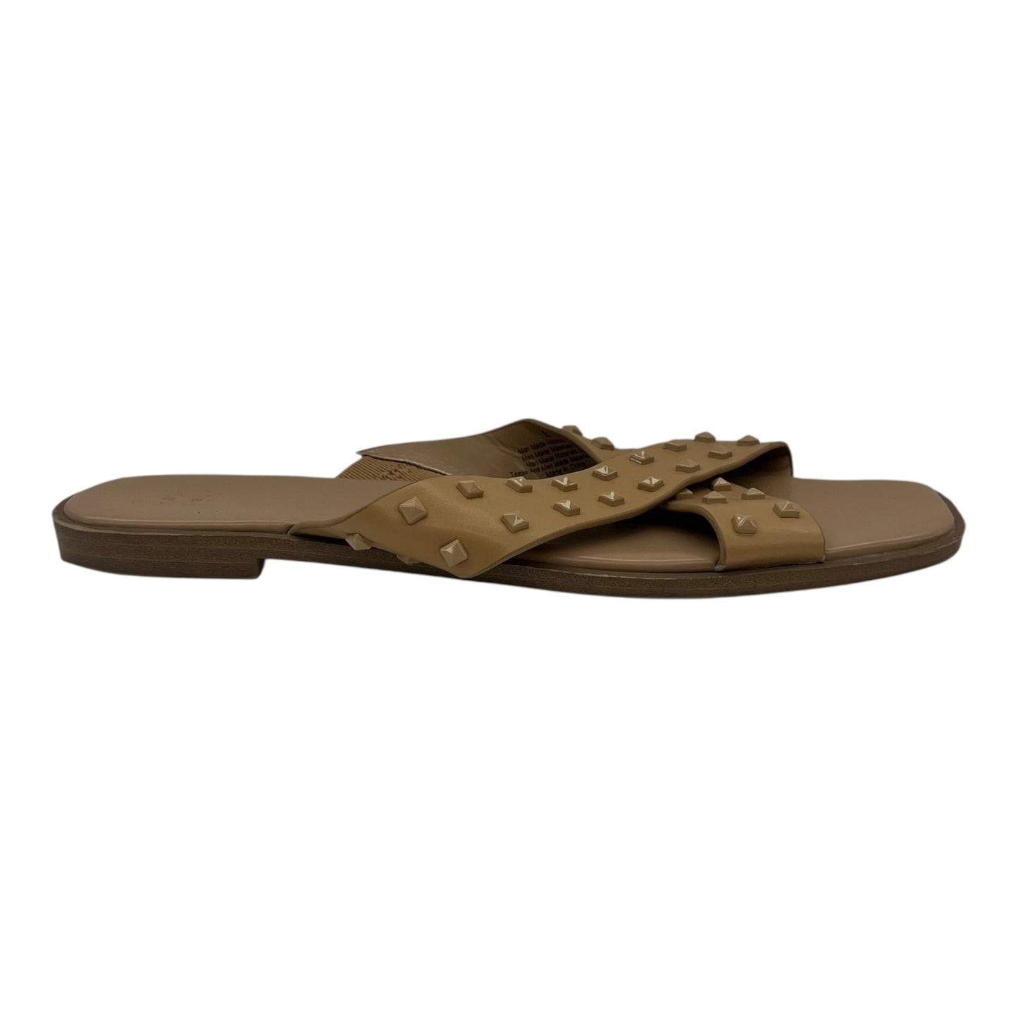 Sandals Flats By A New Day In Tan, Size:8