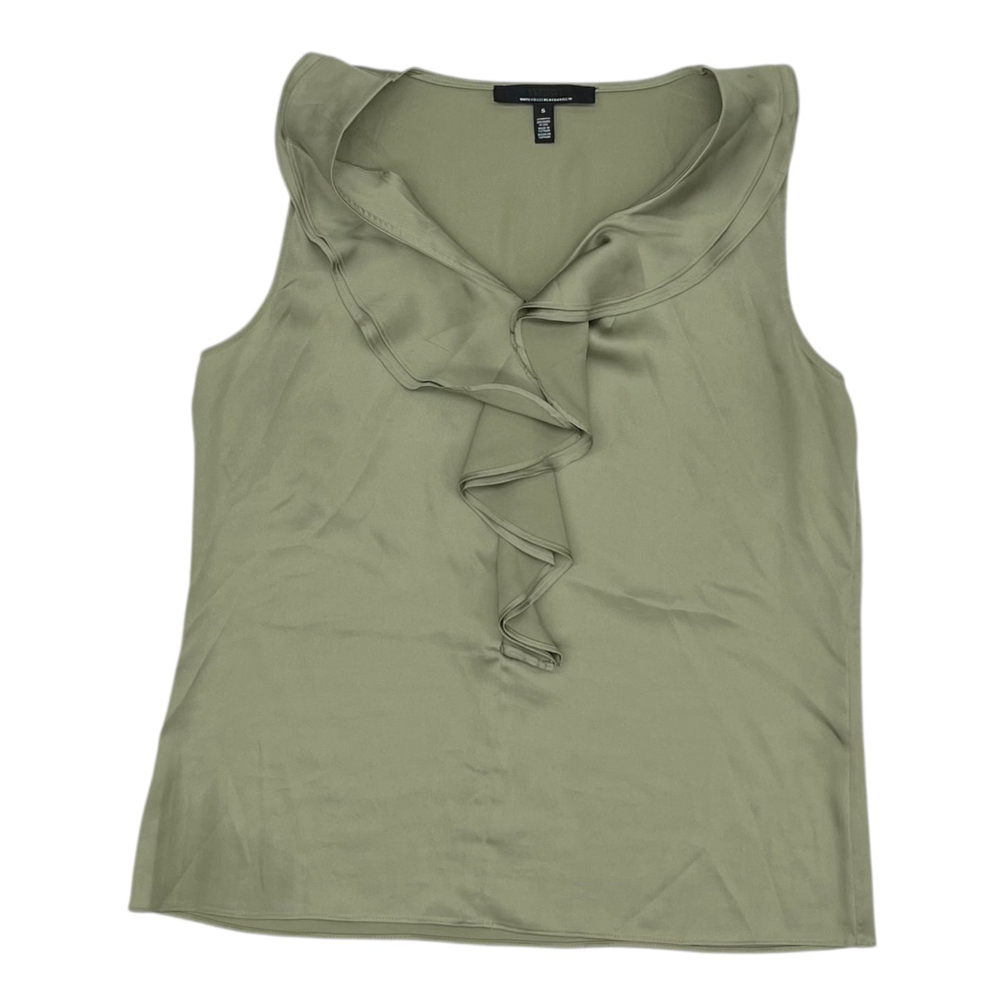 Blouse Sleeveless By White House Black Market In Green, Size:S