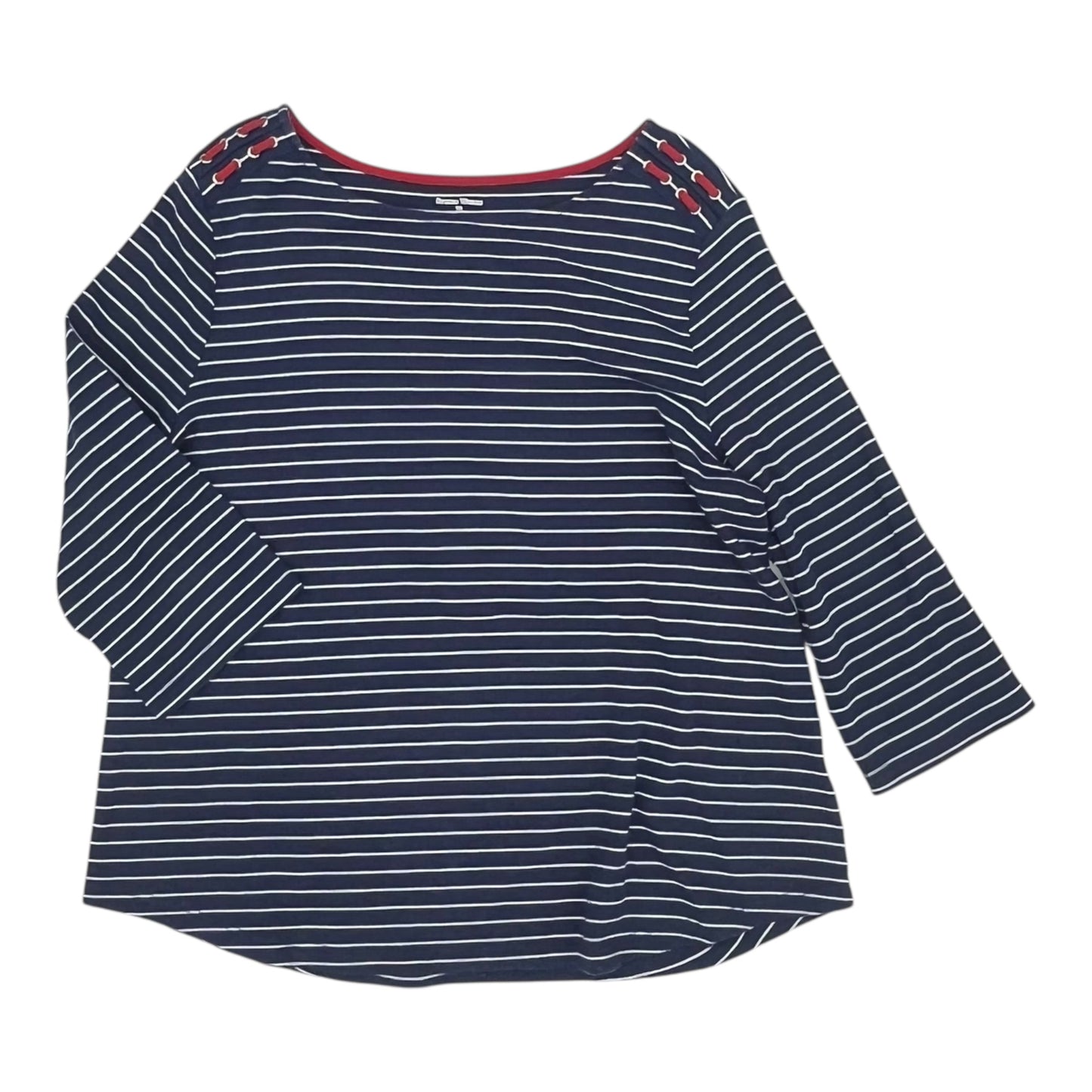 Top Ls Basic By Studio Works In Blue, Size:Xl