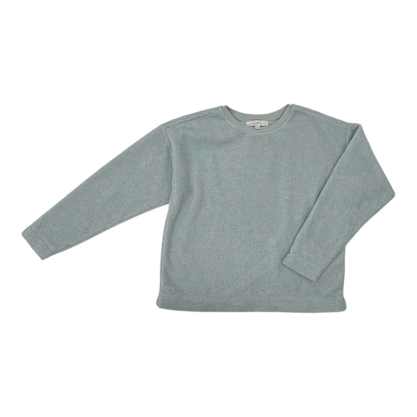 Sweatshirt Crewneck By Loft In Blue, Size:S