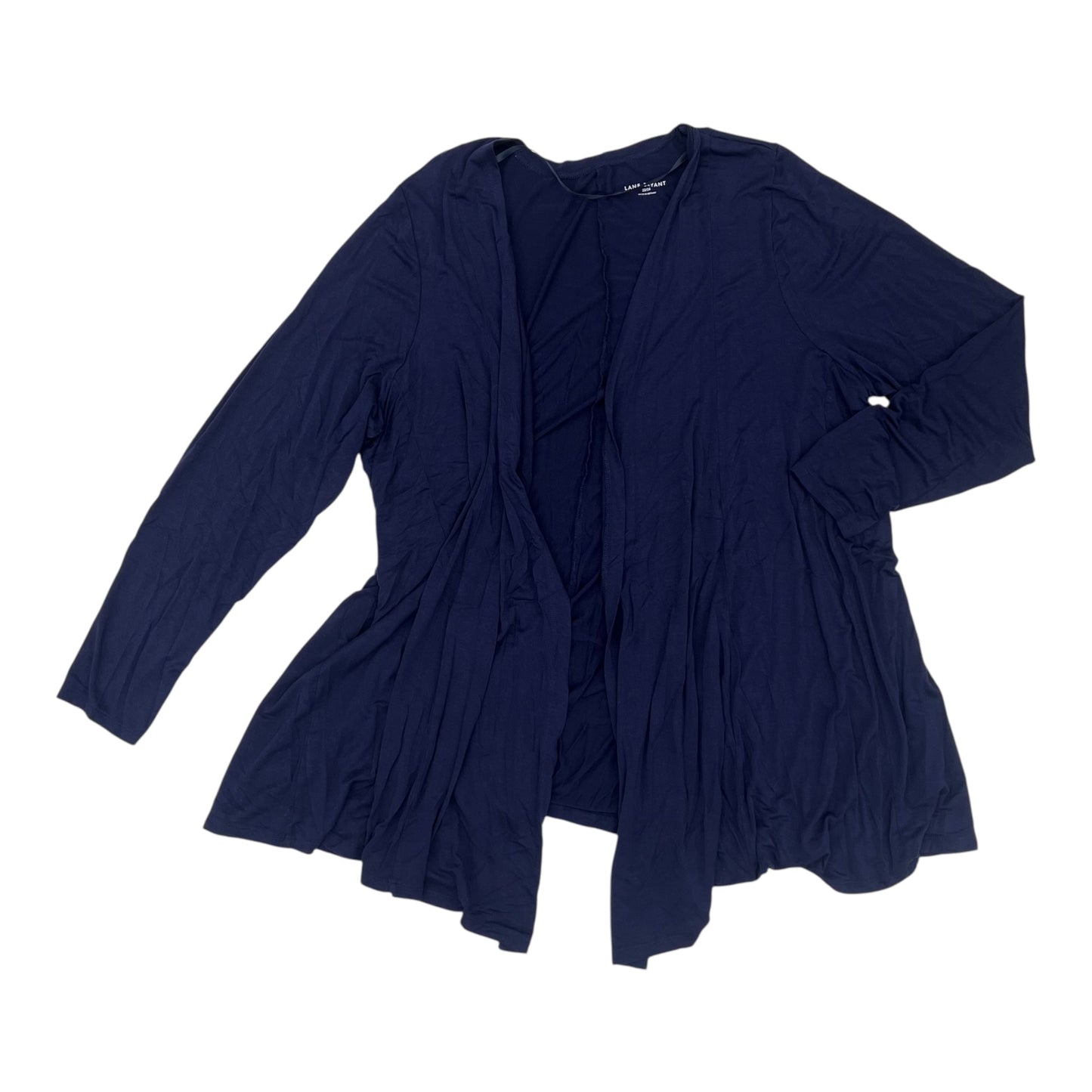 Cardigan By Lane Bryant In Navy, Size:3X