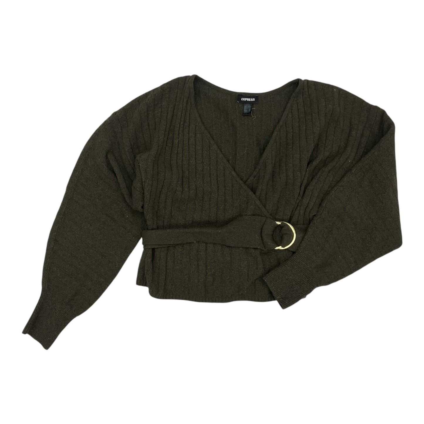 Sweater By Express In Green, Size:L