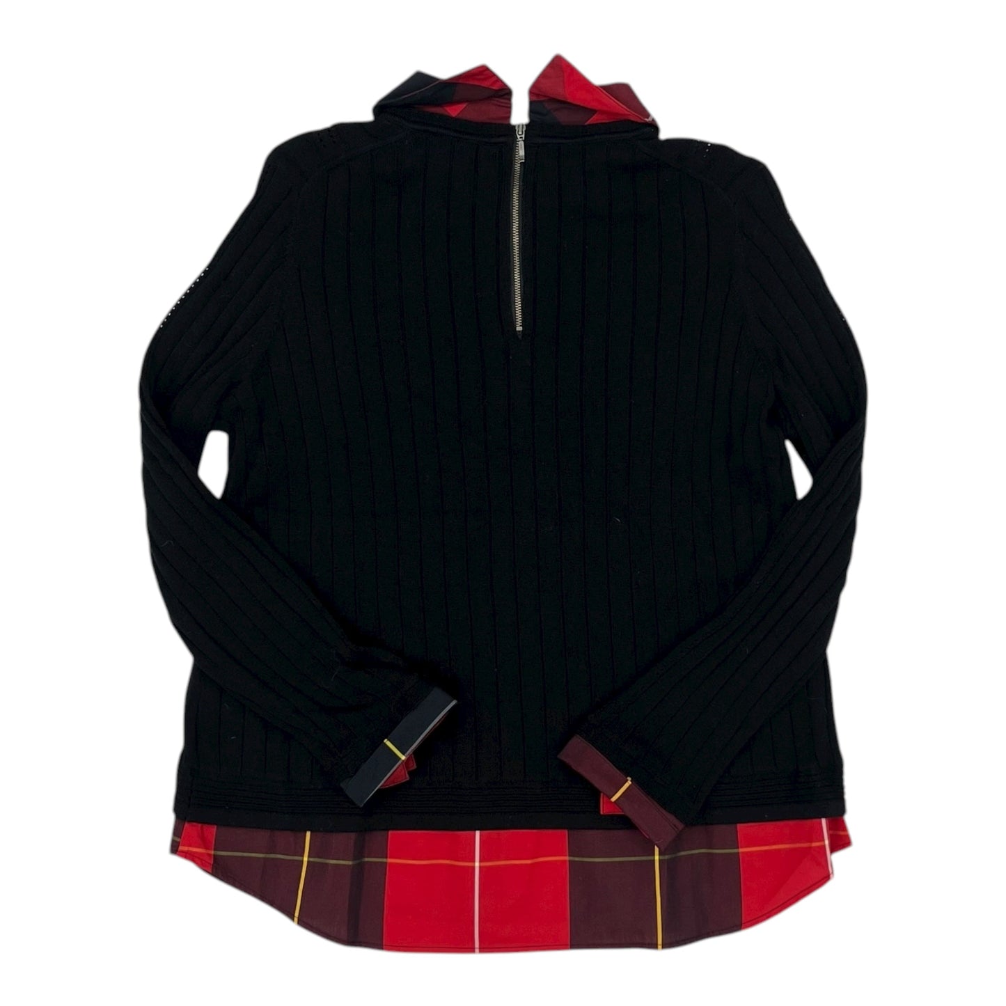 Sweater By Foxcroft In Black, Size:Lp