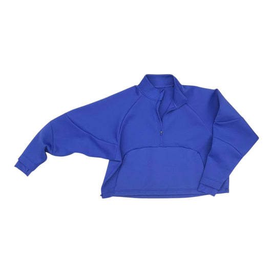 Athletic Sweatshirt Collar By Nike In Blue, Size:Xl