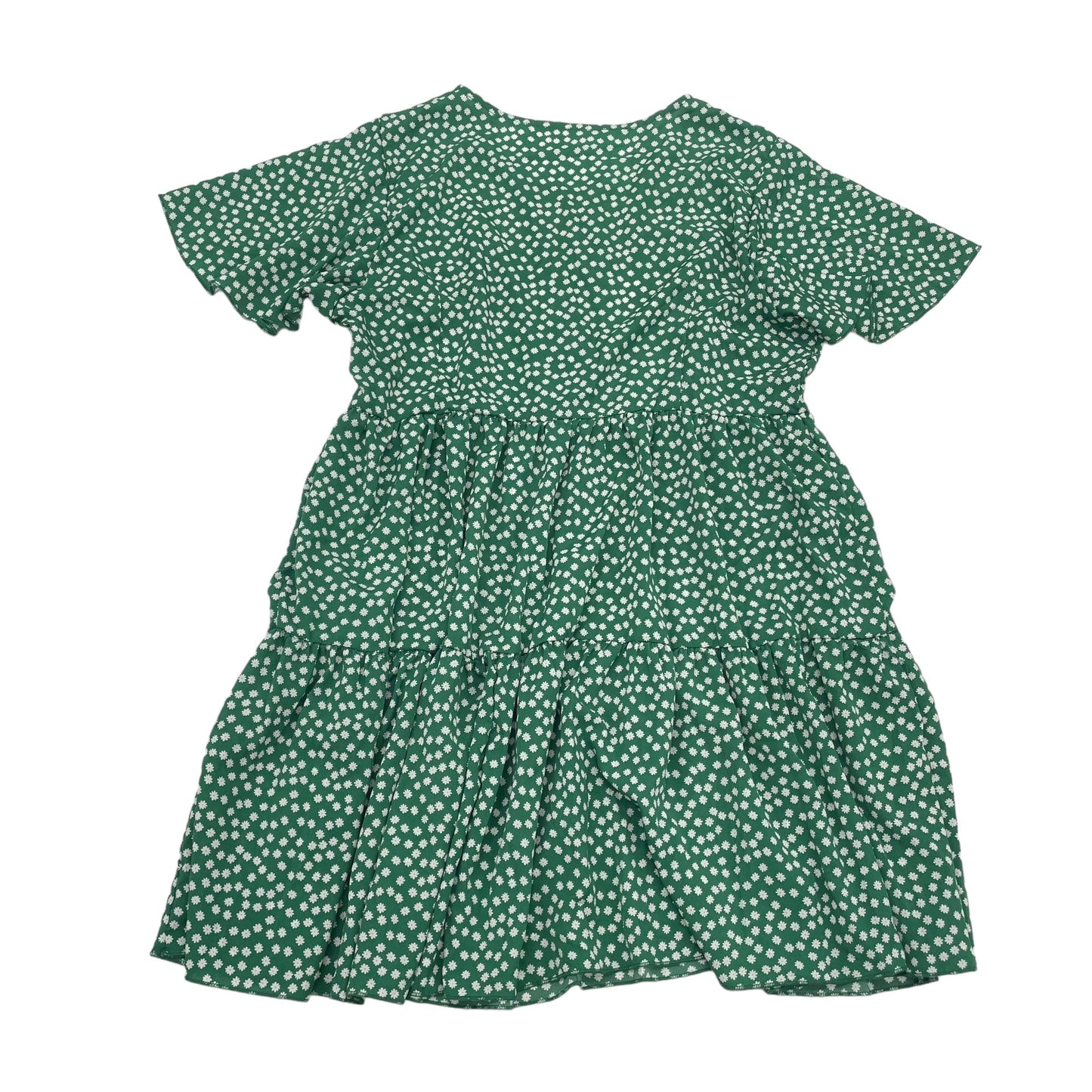 GREEN SHEIN DRESS CASUAL SHORT, Size 3X