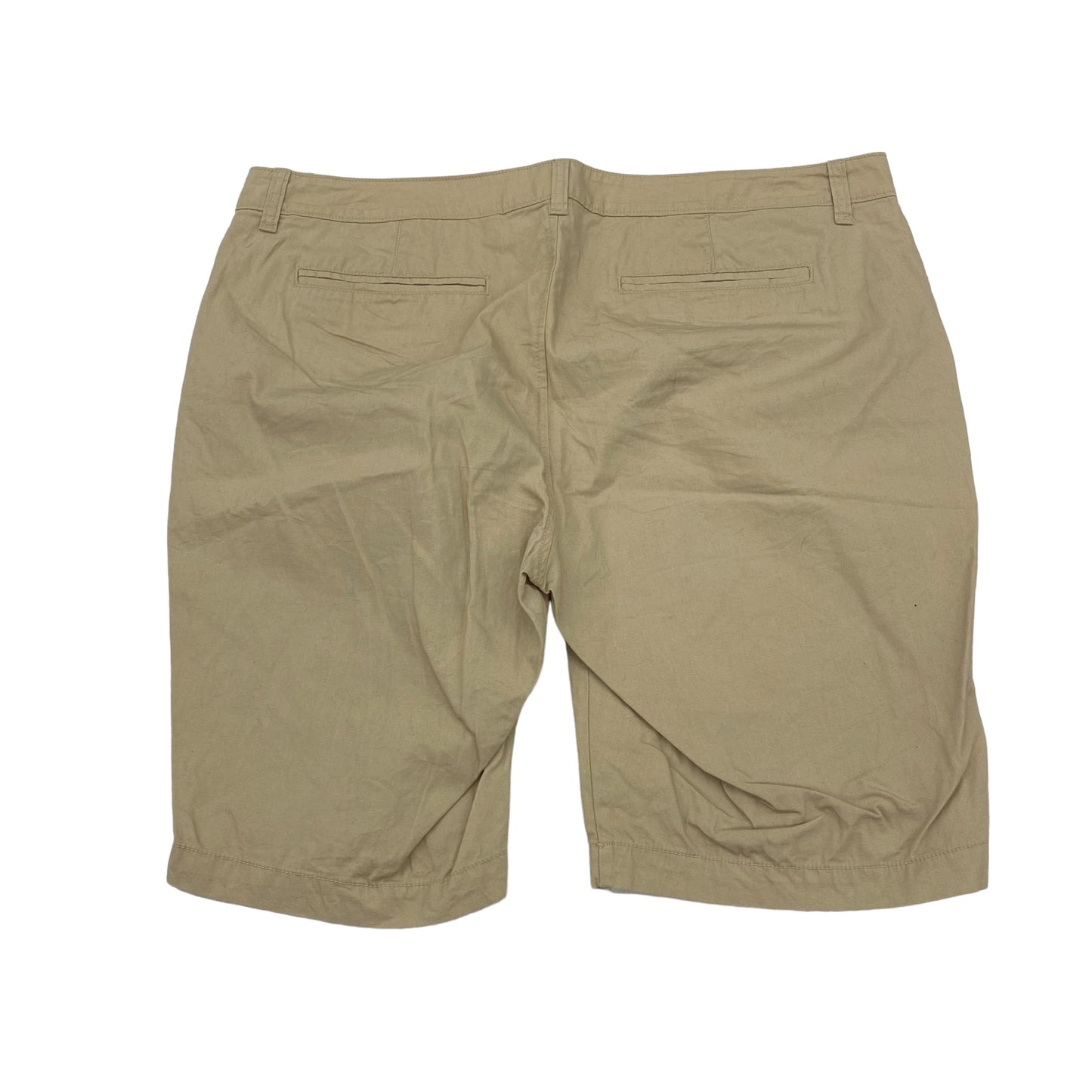 TAN SHORTS by OLD NAVY Size:16