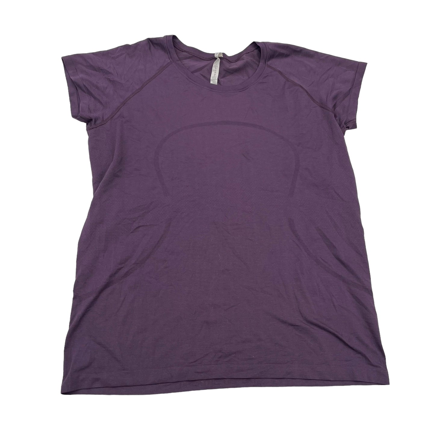 PURPLE LULULEMON ATHLETIC TOP SS, Size 1X