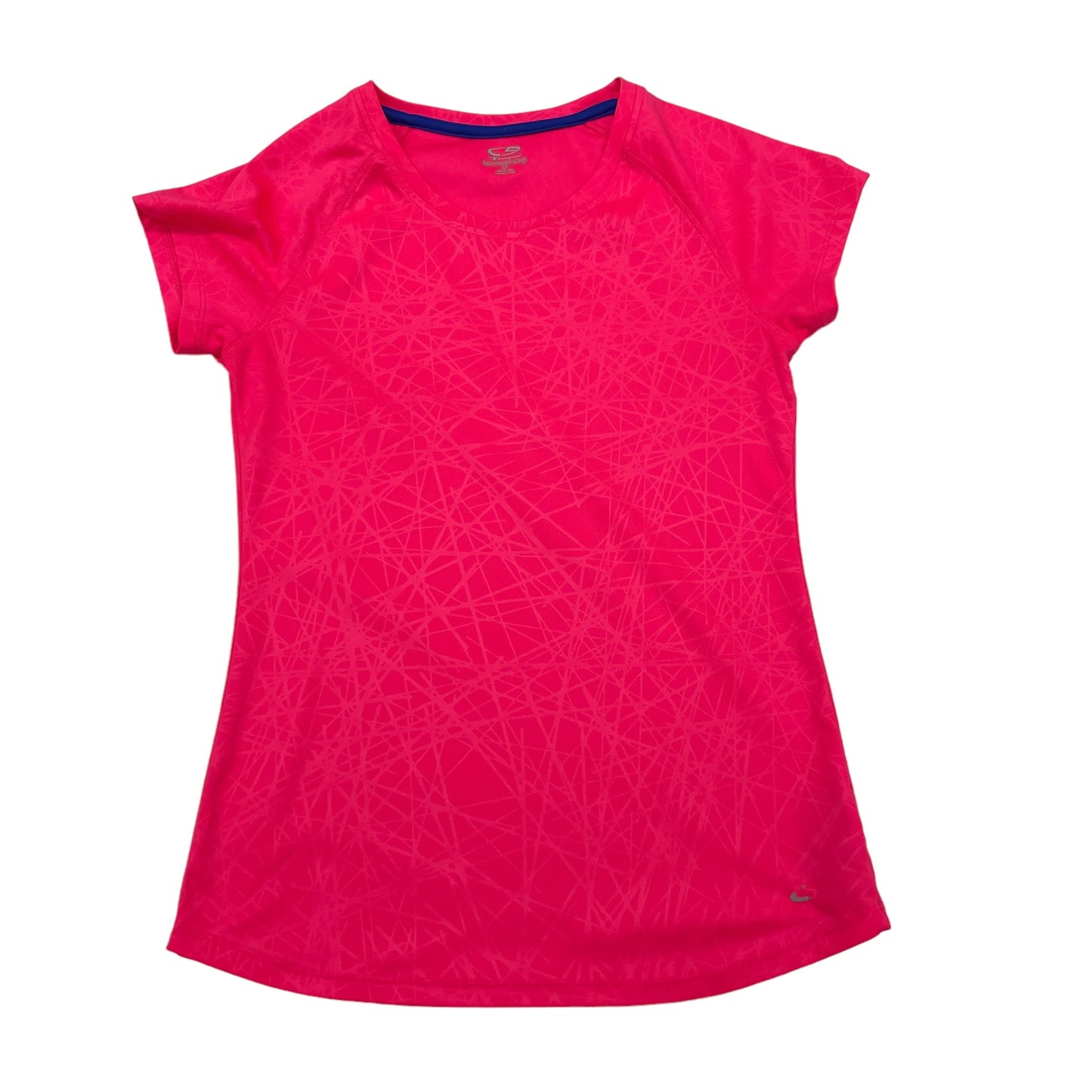 PINK ATHLETIC TOP SS by CHAMPION Size:S