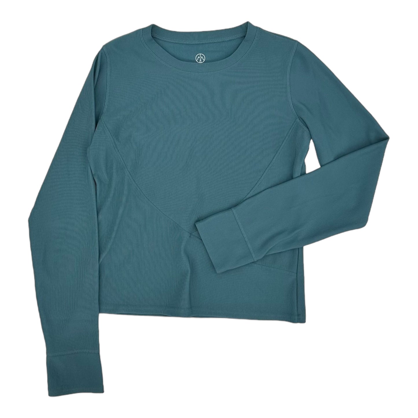 BLUE ATHLETIC TOP LS CREWNECK by CLOTHES MENTOR Size:XL