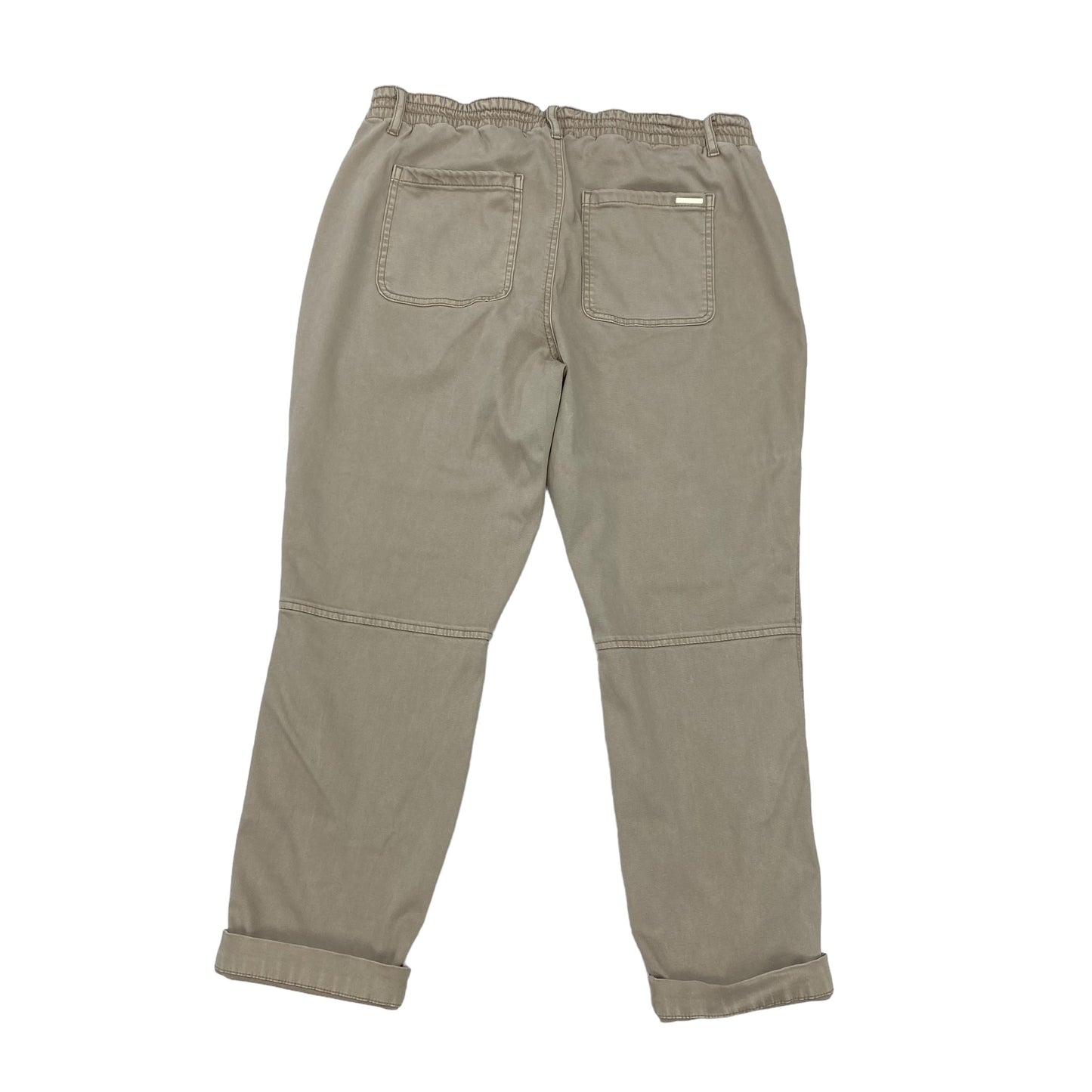 TAN PANTS CARGO & UTILITY by WHITE HOUSE BLACK MARKET Size:14