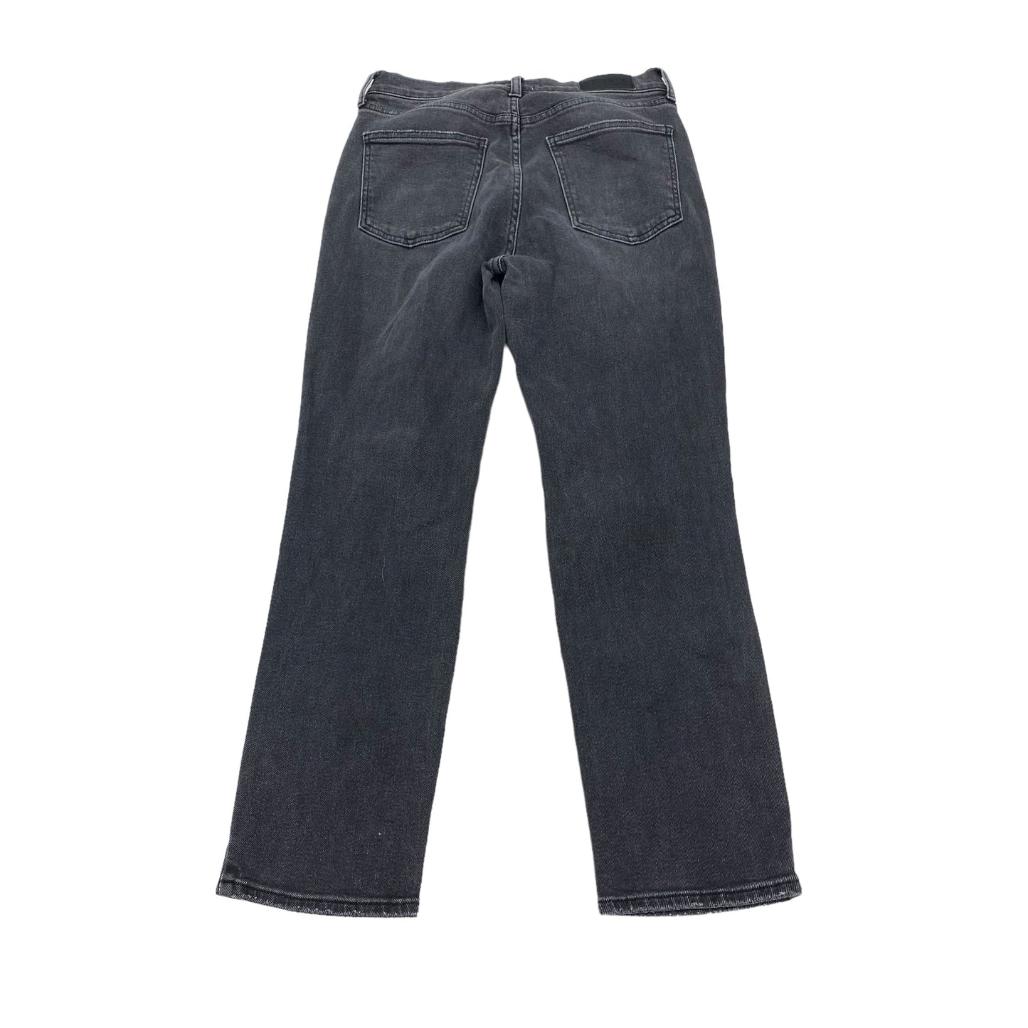 BLACK DENIM JEANS STRAIGHT by PISTOLA Size:6