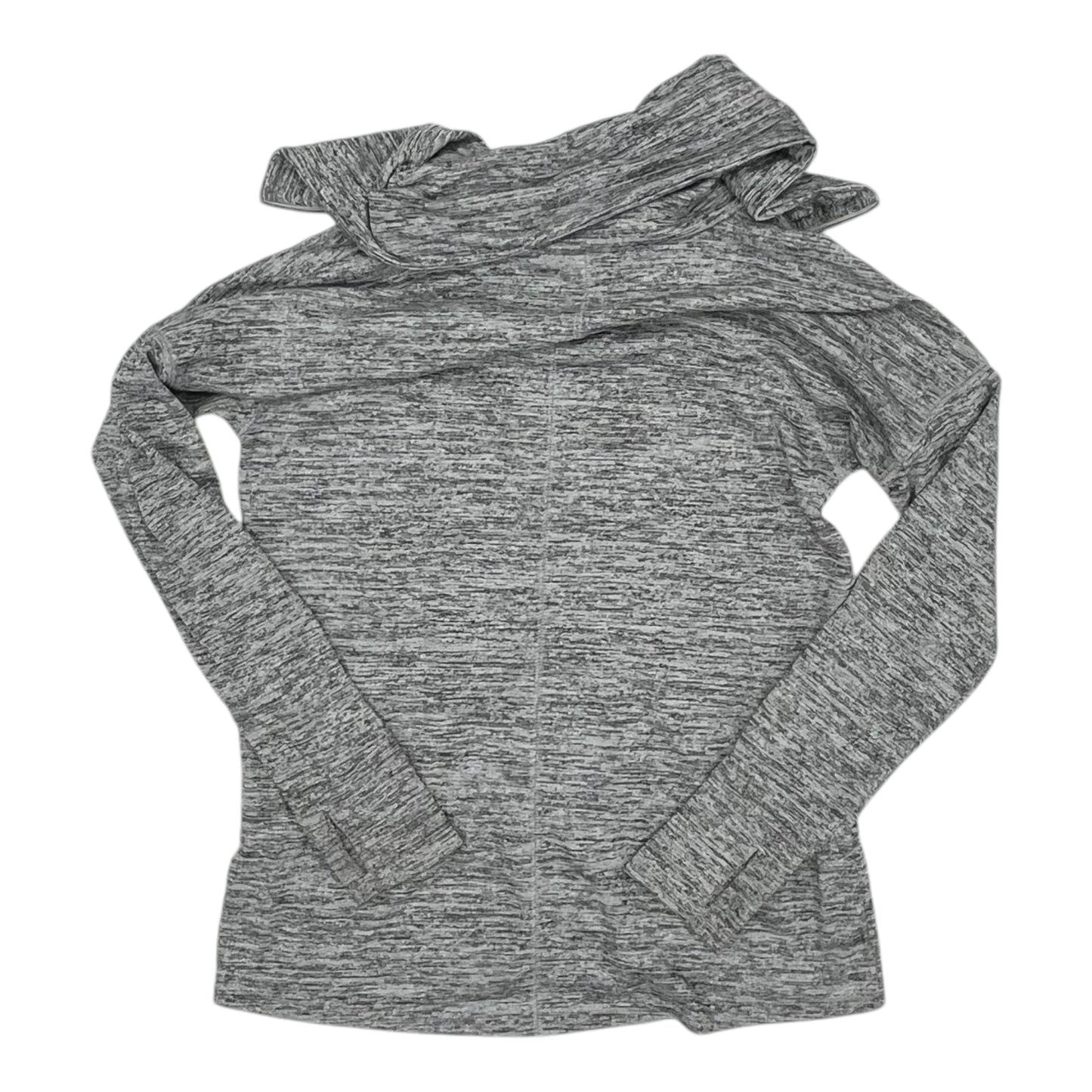 Sweatshirt Collar By Athleta In Grey, Size:M