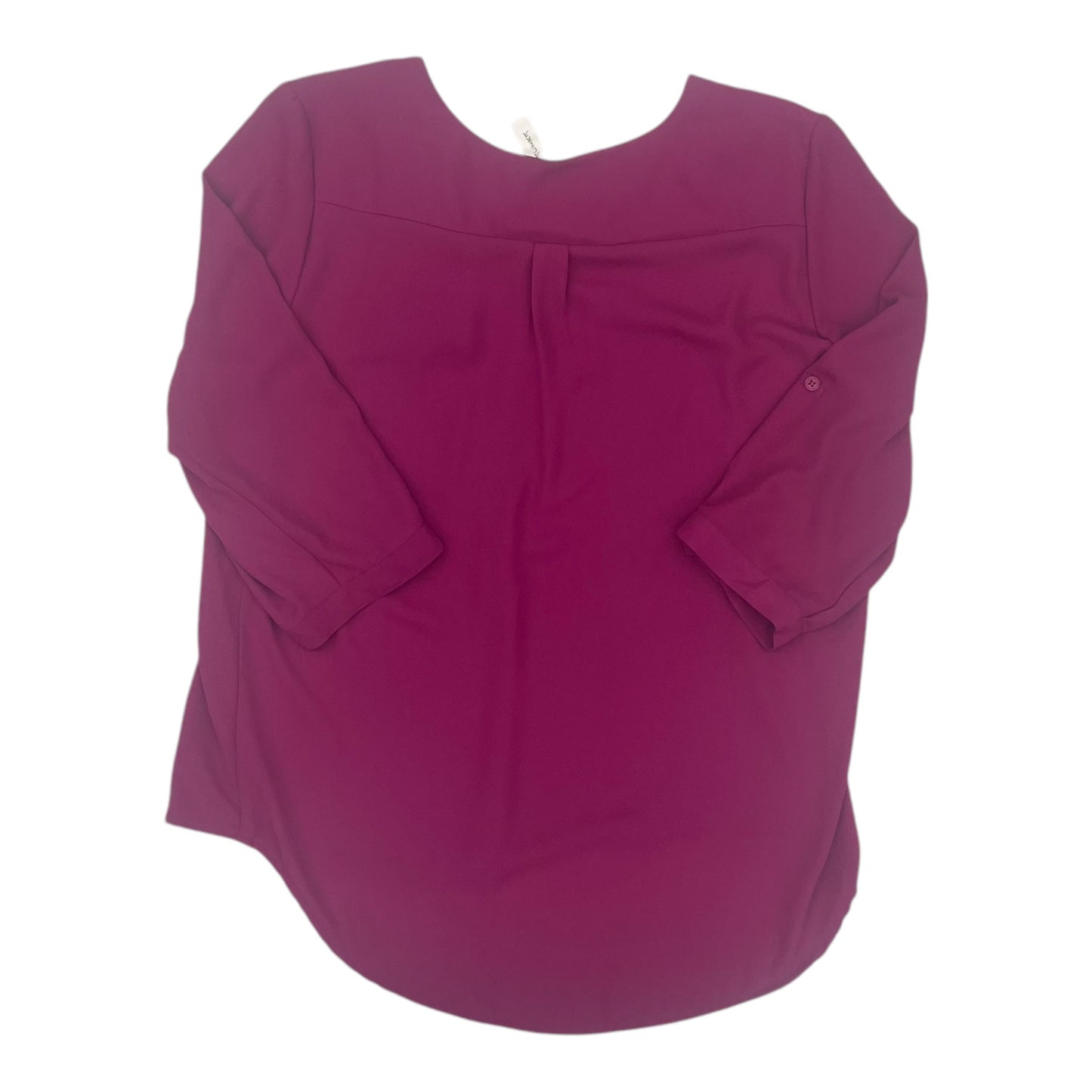 Blouse Ls By Tacera In Pink, Size:L