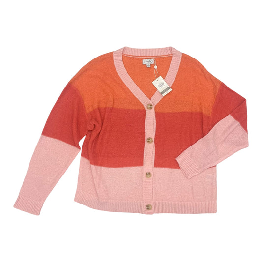 Cardigan By Mudpie In Orange, Size:M