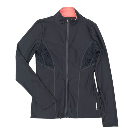 Athletic Jacket By Marika Tek In Grey, Size:L